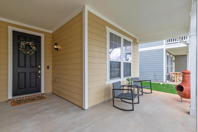 9129 Blackstone Dr, Providence Village, TX 76227 - property entrance with a porch