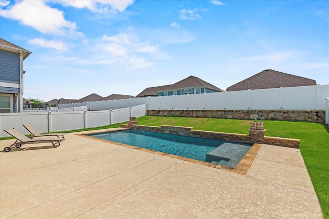 2132 Dewitt Ln, Providence Village, TX 76227 - view of swimming pool featuring a patio area