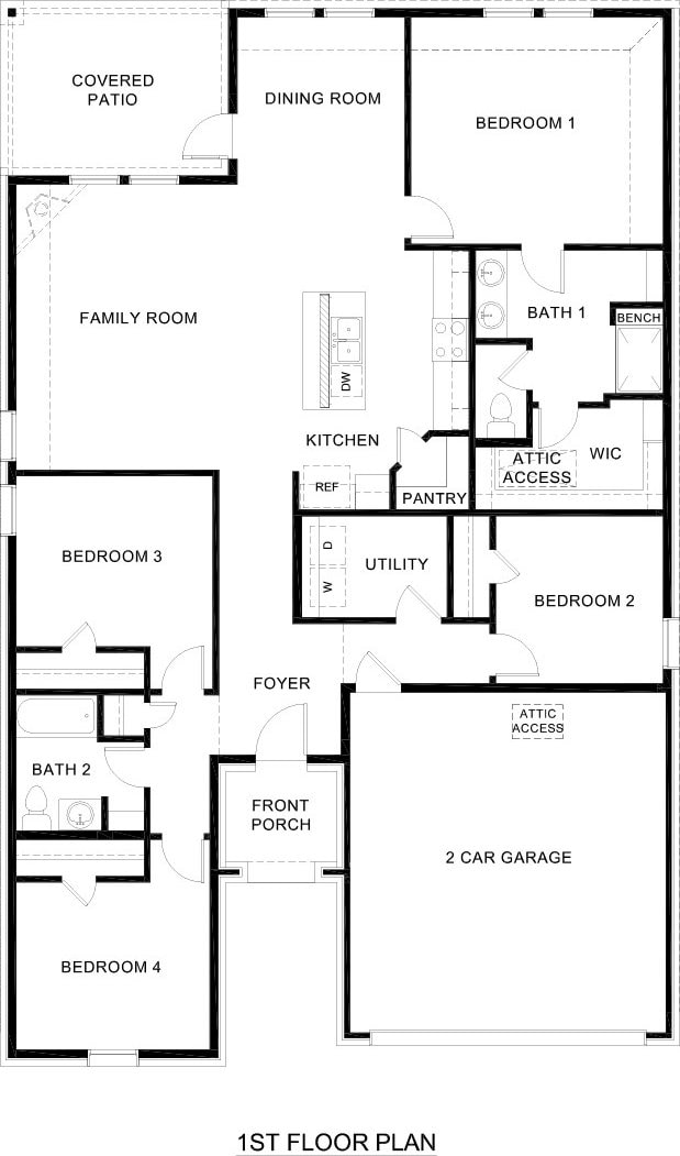 519 Stampede Ln, Princeton, TX 75407 - property floor plan
