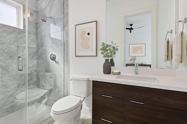2235 Lovedale Ave Unit 102, Dallas, TX 75235 - full bathroom with toilet, vanity, and a shower stall