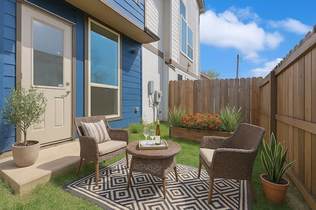 2235 Lovedale Ave Unit 102, Dallas, TX 75235 - view of patio