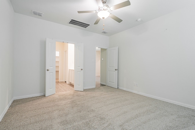 624 Beltrand Ln, Fate, TX 75087 - unfurnished bedroom with carpet flooring, baseboards, and a ceiling fan