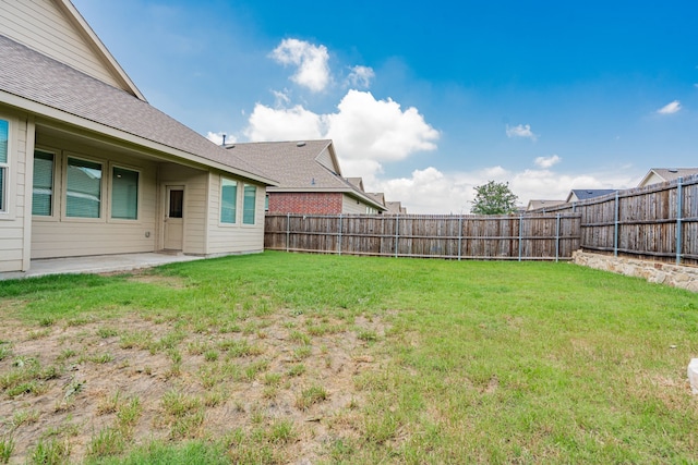 624 Beltrand Ln, Fate, TX 75087 - view of yard featuring a patio