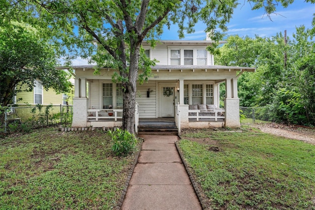 1815 Proctor Ave, Waco, TX 76708 - view of front of property featuring covered porch