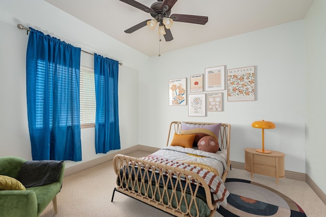 11048 Fernbury Dr, Fort Worth, TX 76179 - bedroom featuring baseboards and a ceiling fan
