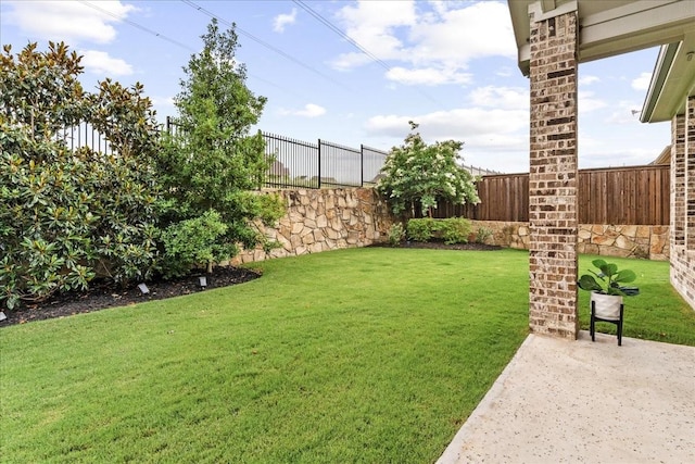 3480 Newport Dr, Prosper, TX 75078 - view of yard with a patio