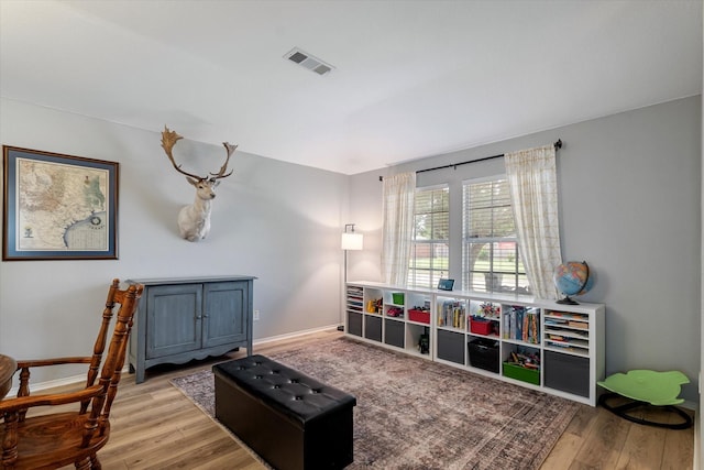 1036 Ridgetop Dr, Justin, TX 76247 - office with wood finished floors and baseboards