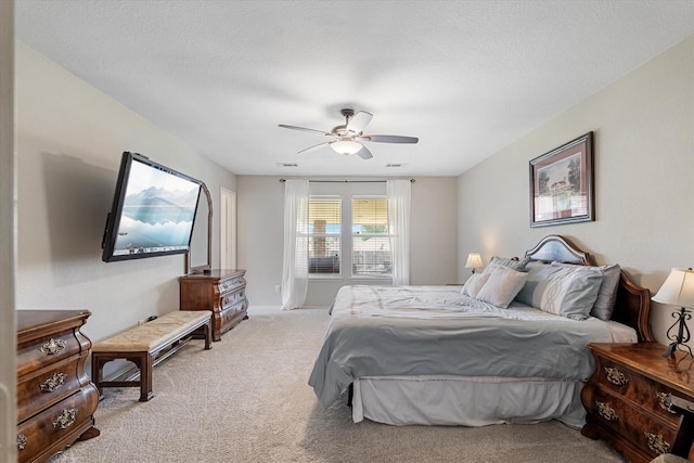 1036 Ridgetop Dr, Justin, TX 76247 - carpeted bedroom featuring a ceiling fan