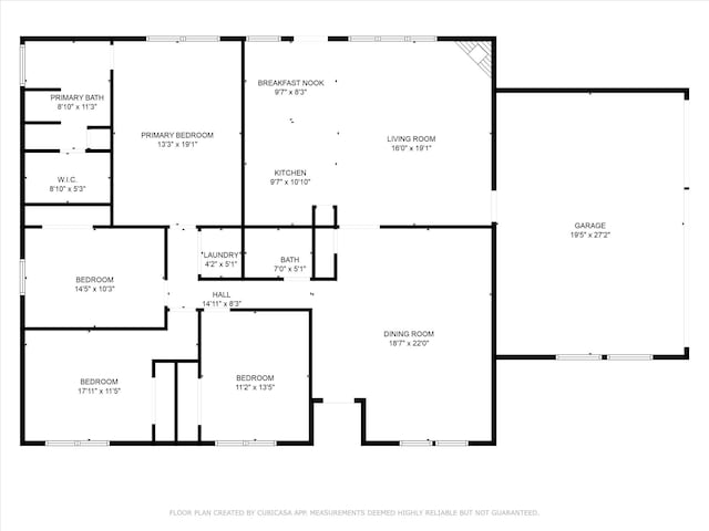 1036 Ridgetop Dr, Justin, TX 76247 - floor plan / room layout