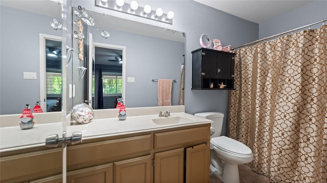 5323 Northridge Blvd, North Richland Hills, TX 76180 - full bathroom featuring toilet, vanity, tile patterned floors, and curtained shower