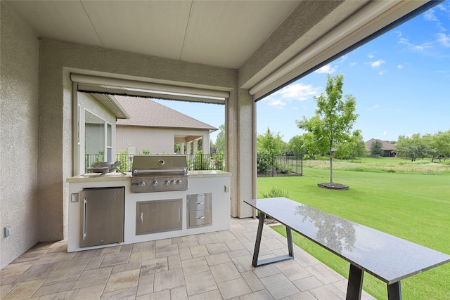 11017 Cartwright Dr, Denton, TX 76207 - view of patio / terrace