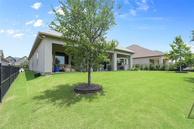 11017 Cartwright Dr, Denton, TX 76207 - rear view of house featuring stucco siding