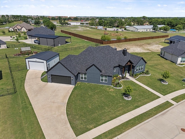 1007 Sinopa St, Caddo Mills, TX 75135 - aerial perspective of suburban area