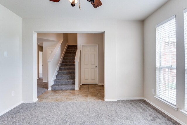 2600 Spencer Cir, Royse City, TX 75189 - stairway featuring carpet flooring, plenty of natural light, and baseboards