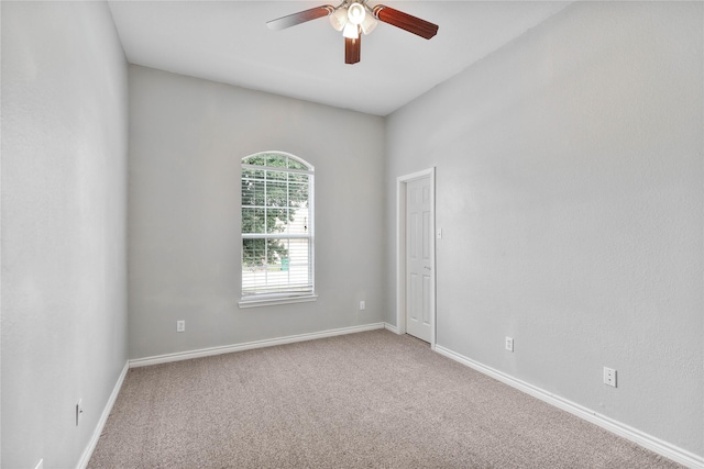 2814 Saddlebred Trl, Celina, TX 75009 - carpeted spare room with a ceiling fan and baseboards