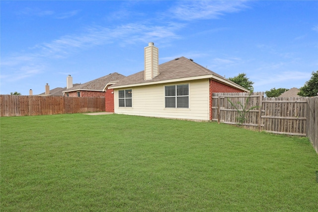 2814 Saddlebred Trl, Celina, TX 75009 - back of property featuring a chimney and brick siding