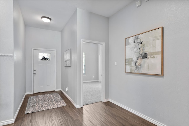 2814 Saddlebred Trl, Celina, TX 75009 - foyer featuring wood finished floors and baseboards