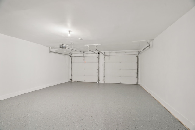 436 Crestwood Ter, Hurst, TX 76053 - garage with a garage door opener and baseboards
