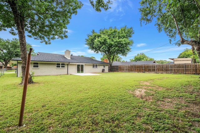 436 Crestwood Ter, Hurst, TX 76053 - view of yard with a patio