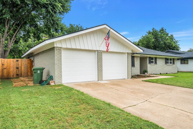 436 Crestwood Ter, Hurst, TX 76053 - single story home featuring brick siding, a garage, and concrete driveway