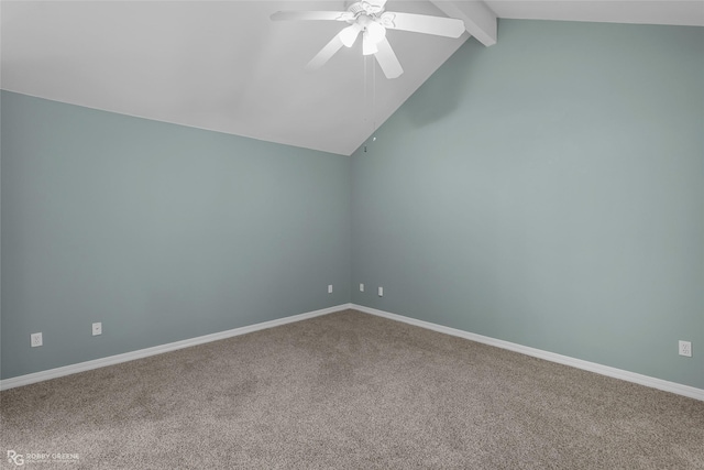 10085 Baldwin Ct, Shreveport, LA 71115 - carpeted spare room featuring ceiling fan and baseboards