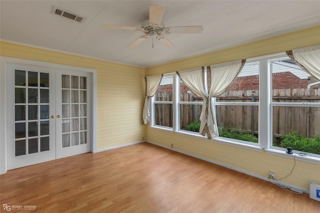 10085 Baldwin Ct, Shreveport, LA 71115 - unfurnished sunroom with french doors and plenty of natural light