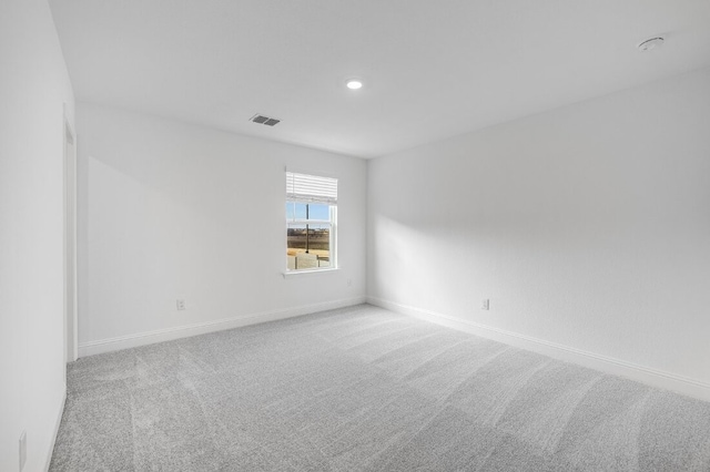 1204 Toro Trl, Fort Worth, TX 76052 - carpeted spare room featuring baseboards and recessed lighting