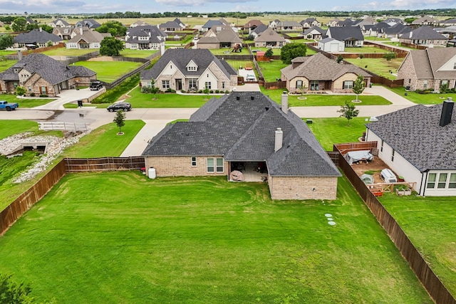 8900 Hidden Pond St, Justin, TX 76247 - aerial view of residential area