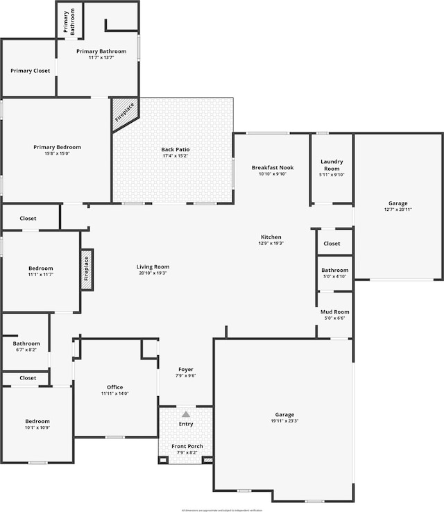 8900 Hidden Pond St, Justin, TX 76247 - property floor plan