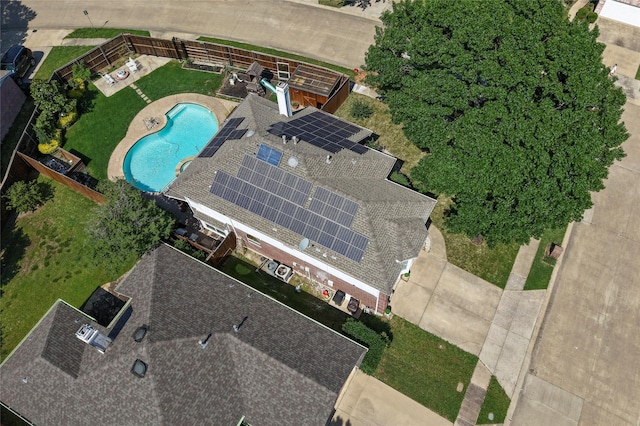 2201 Heatherton Pl, Plano, TX 75023 - bird's eye view of a pool