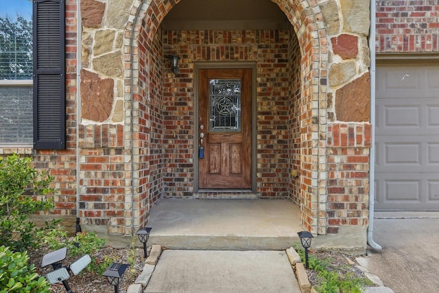 7009 Bishop Pine Rd, Denton, TX 76208 - view of exterior entry with brick siding