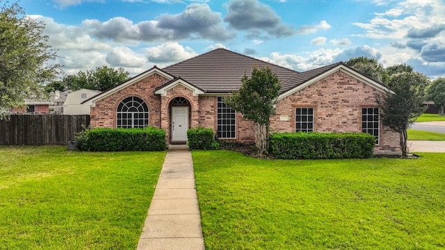 229 Willow Creek Dr, Weatherford, TX 76085 - view of front of home with brick siding