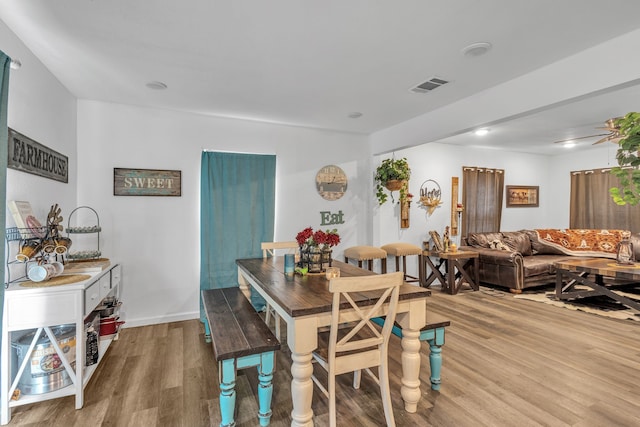 201 E Pearl St, Celeste, TX 75423 - dining room featuring light wood-style flooring