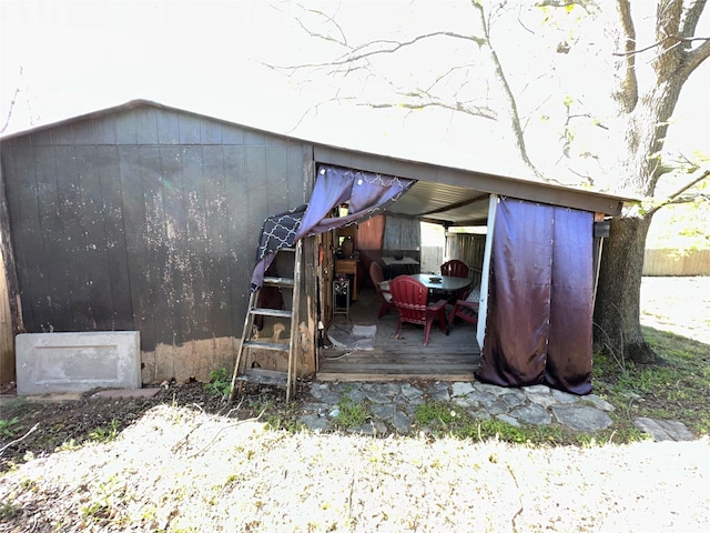 1002 Wrights W, Comanche, TX 76442 - view of outdoor structure