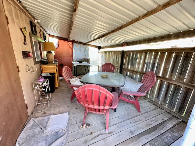 1002 Wrights W, Comanche, TX 76442 - view of sunroom / solarium