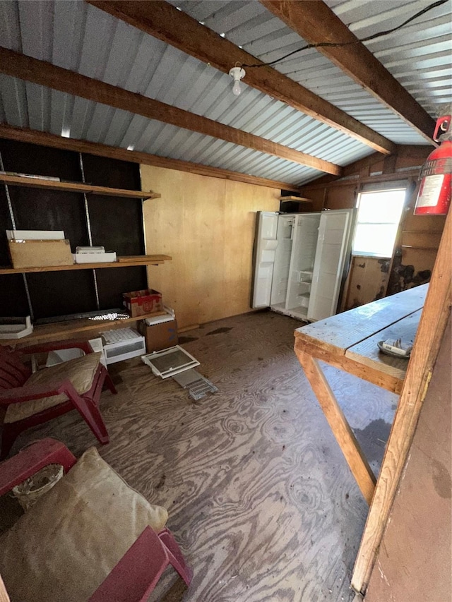 1002 Wrights W, Comanche, TX 76442 - miscellaneous room with wood walls