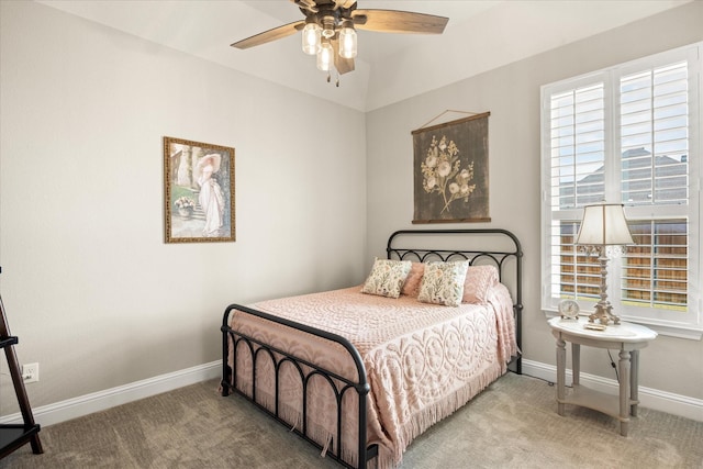 2141 Vanderbilt Dr, Weatherford, TX 76088 - carpeted bedroom featuring baseboards and ceiling fan