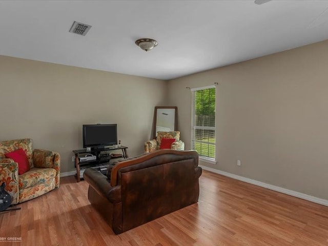 113 Park Blvd, Benton, LA 71006 - living room featuring light wood-style flooring and baseboards