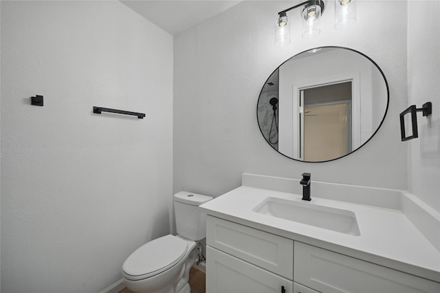 512 Shadowbrook Ln, Hurst, TX 76053 - bathroom featuring vanity and toilet