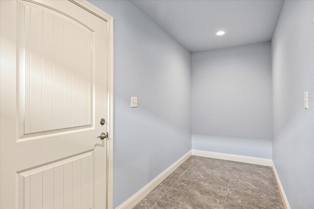 2615 San Gabriel Dr, Granbury, TX 76048 - entryway with baseboards and recessed lighting