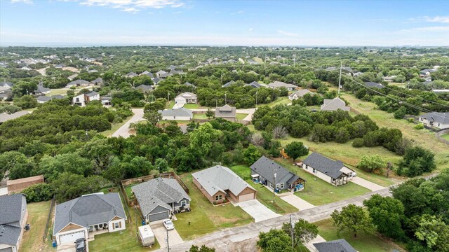 2615 San Gabriel Dr, Granbury, TX 76048 - aerial view of residential area