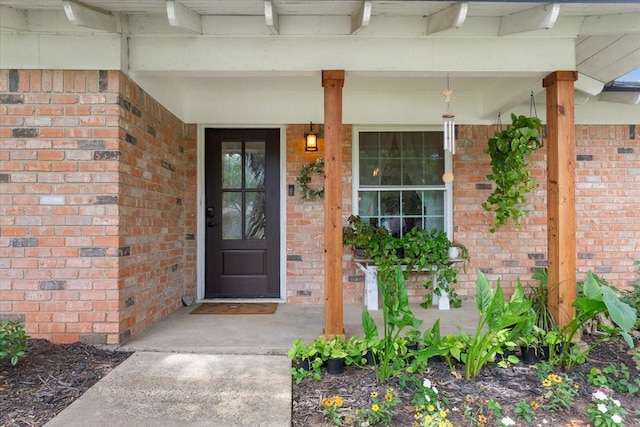 7844 Fairway Rd, Woodway, TX 76712 - view of exterior entry with covered porch and brick siding