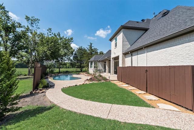 2403 Legend Dr, Heath, TX 75032 - view of green lawn featuring a patio