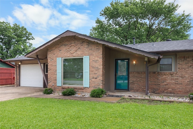 3209 N Calais St, Sherman, TX 75090 - single story home featuring brick siding, a garage, and driveway