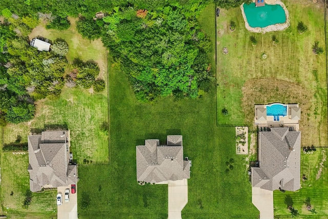 2608 Morning Mist Ln, Nevada, TX 75173 - drone / aerial view of a pool area