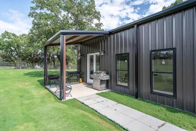 105 Aslan Rd, Poolville, TX 76487 - view of yard featuring a patio area