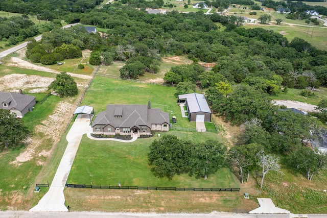 105 Aslan Rd, Poolville, TX 76487 - aerial overview of property's location