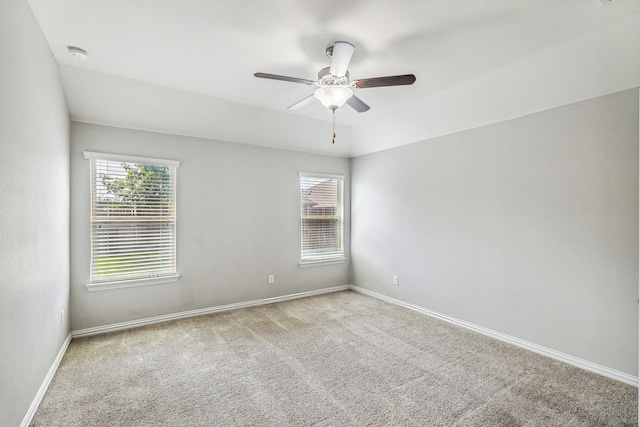404 Madrone Ln, Princeton, TX 75407 - empty room with carpet floors, baseboards, a ceiling fan, and a smoke detector