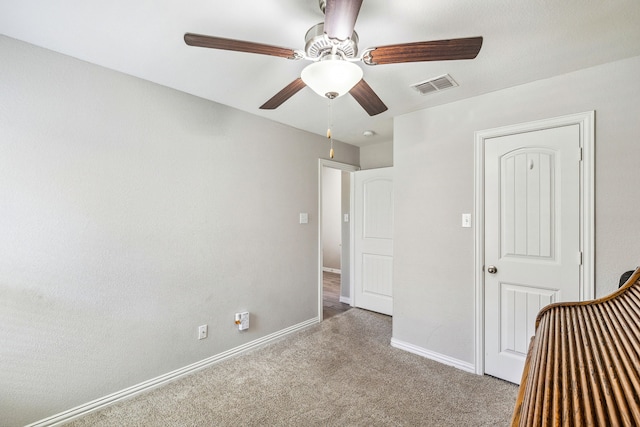 404 Madrone Ln, Princeton, TX 75407 - unfurnished bedroom featuring carpet floors, baseboards, and ceiling fan