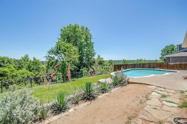 106 Camelot St, Glen Rose, TX 76043 - view of pool featuring a fenced backyard and a patio area
